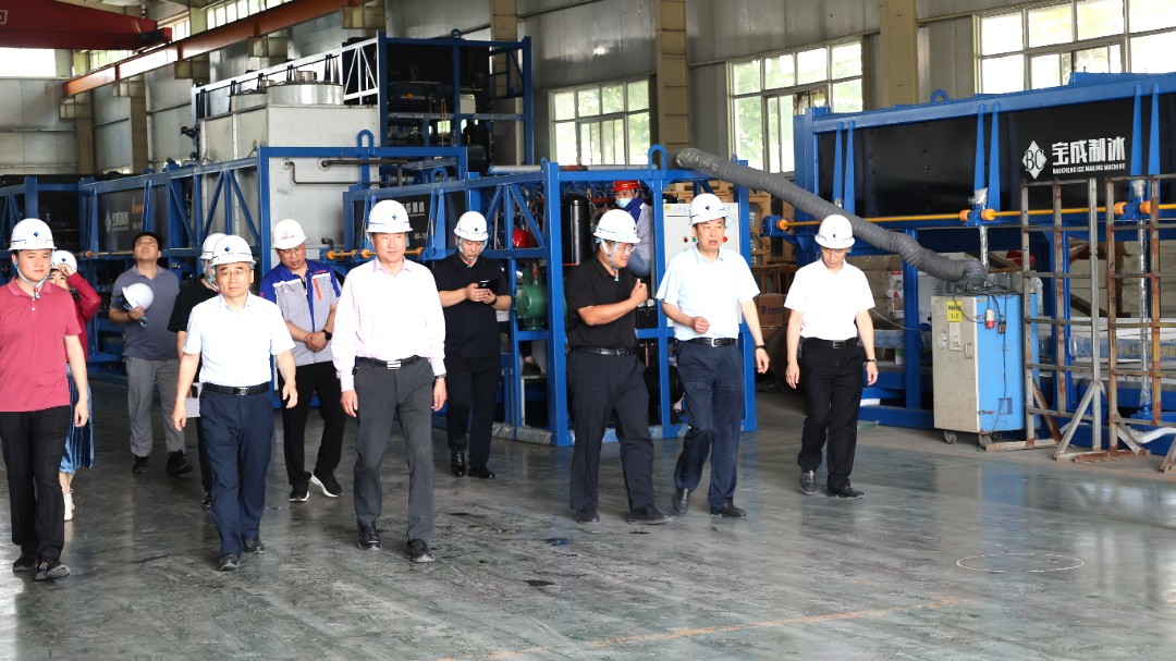 Wakil Wali Kota Haiyang Kunjungi Pabrik untuk Inspeksi dan Bimbingan