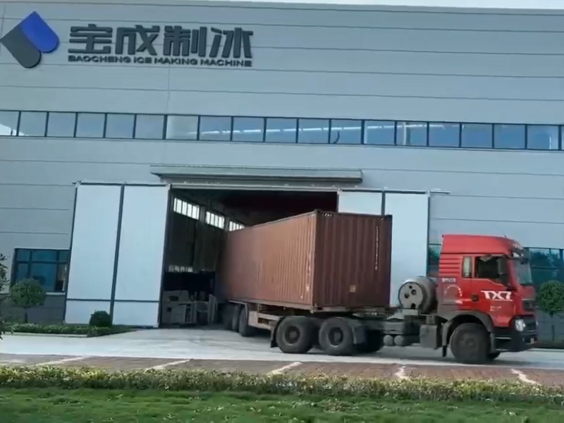 Pengiriman Mesin Es Balok 15 Ton Per Hari ke Afrika - Balok Es 25kg
