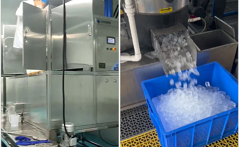 3 ton cube ice machine vs. 3 ton tube ice machine
